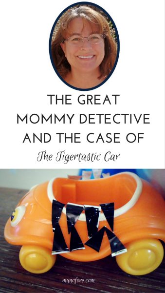 The Great Mommy Detective - nothing is ever lost until mom can't find it, or figure out what you are talking about. parenting. motherhood. humor.