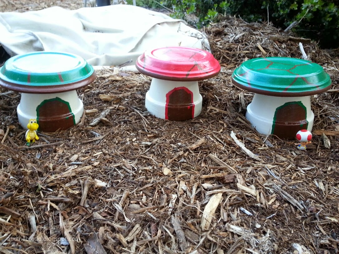 super mario fairy garden