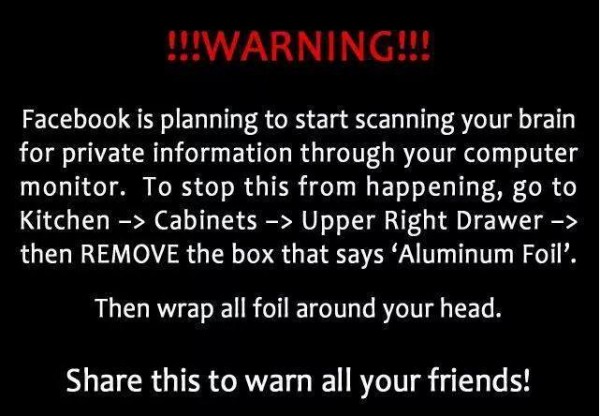 Facebook Privacy Settings Hoax Humor