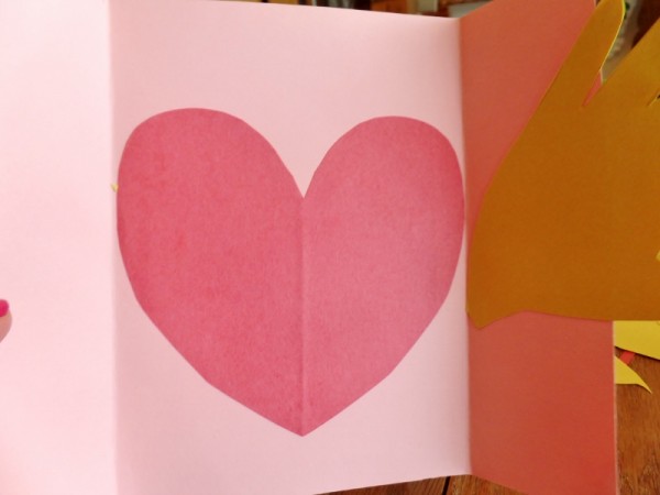 A Big Hug Card craft for kids