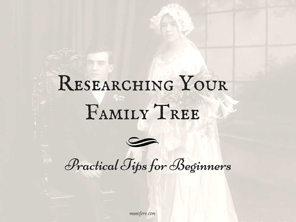 researching family tree tips