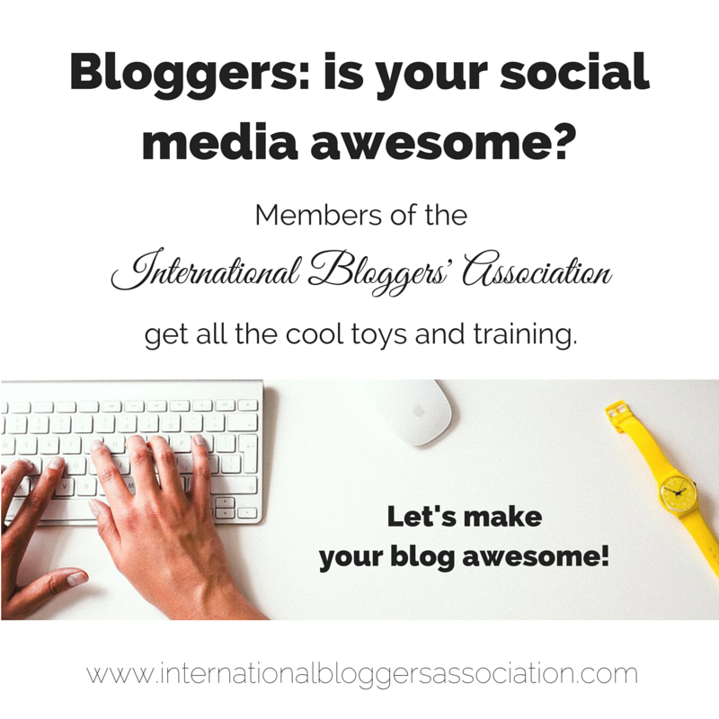 Join the International Bloggers Association to team with bloggers throughout the world in different niches to grow your blog.
