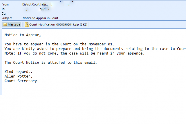 spam - district court