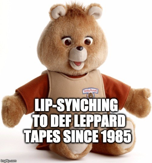 Teddy Ruxpin lip synch