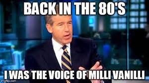 Brian Williams lip synch