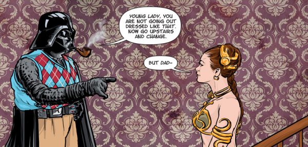 Darth-Vader-Dad-Does-Not-Approve-Of-Princess-Leias-Outfit-For-The-Night