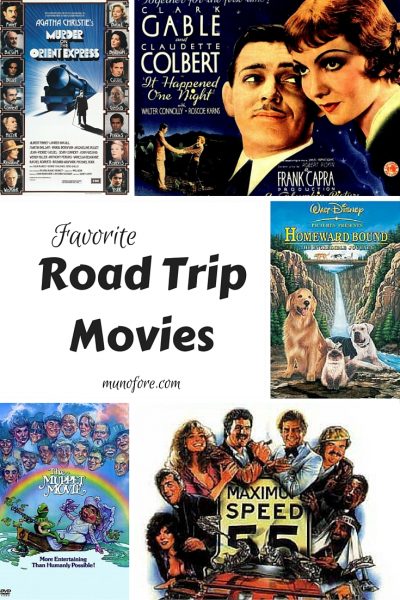 Favorite Road Trip Movies - movies about road trips for your road trip