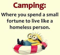 Glamping Memes - funny memes about glamping and camping in style.