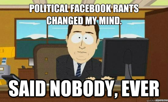 facebook politics