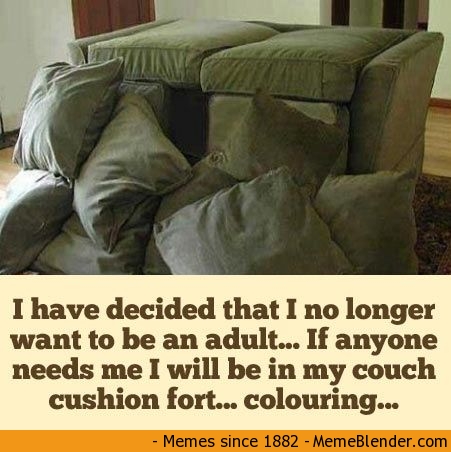 Things I miss about childhood - naps, pillow forts, hot lava, scented markers and more. nostalgia. childhood memories.