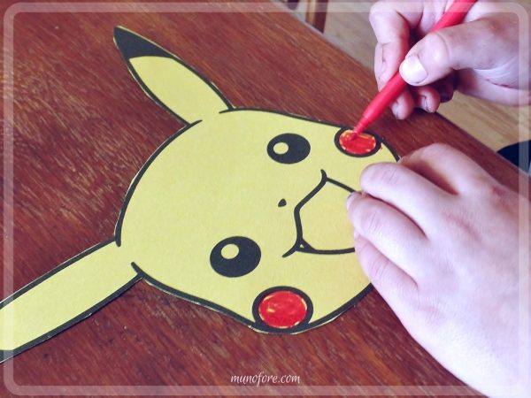 Pikachu Box Top Collection Box - This simple project turns a boring oatmeal container into a fun Pikachu ready to hold all of those box tops. 