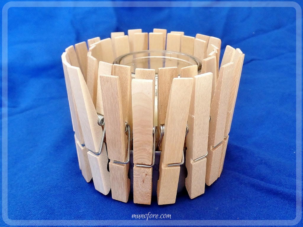 Easy Craft Candle Holder for All Seasons Munofore