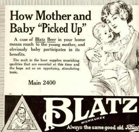 Vintage print health ads with audacious medical claims: Dr. Pepper, 7-UP, Le-Mar Reducing Soap, Blatz Beer, Lucky Strike and more.