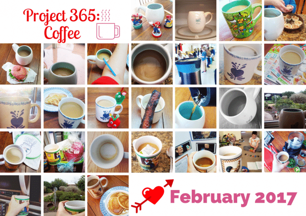 February 2017 project 365 coffee photos