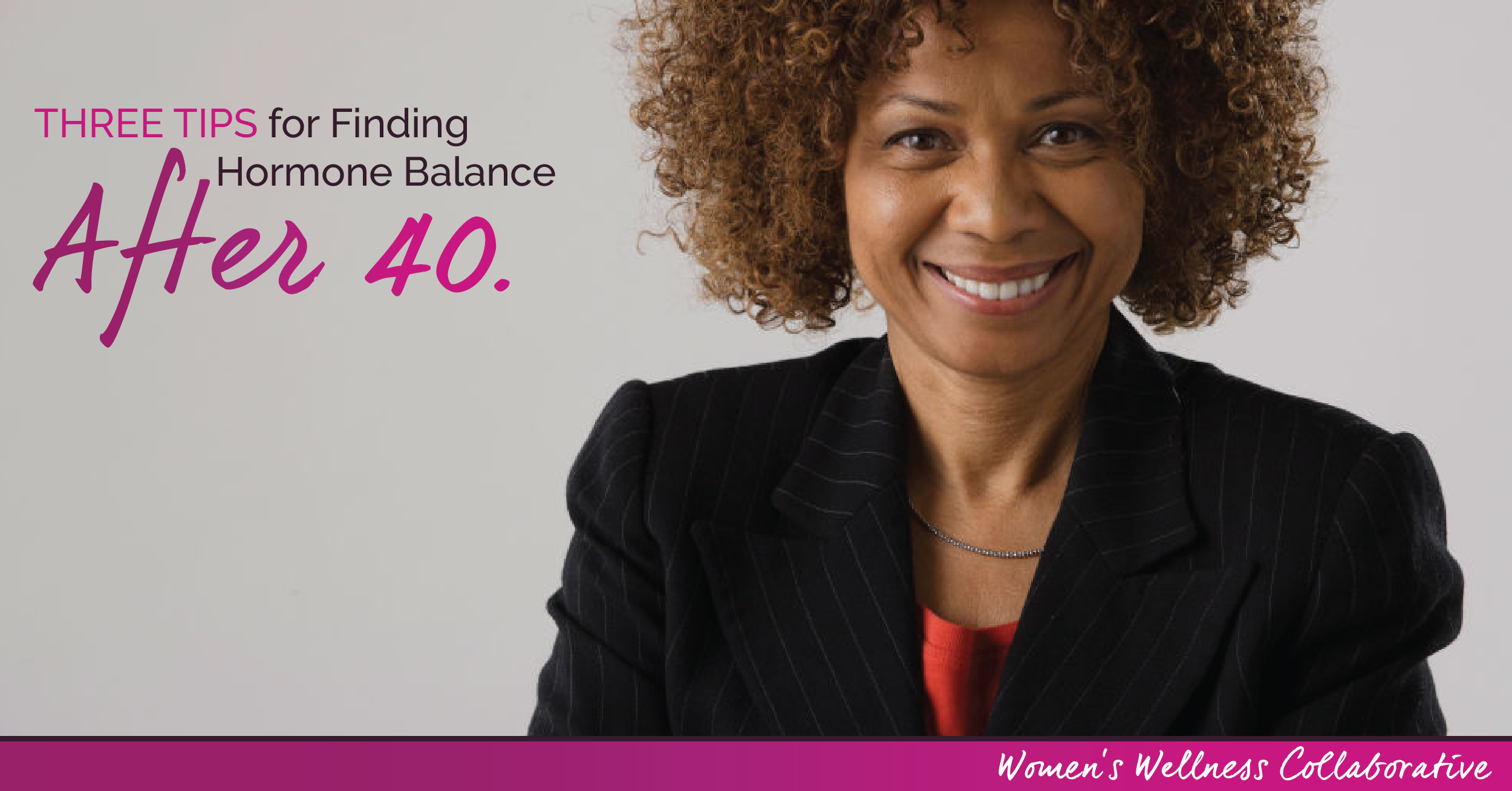 3 Tips for Hormone Balance After 40: a few lifestyle changes can make peri-menopause and menopause a bit easier.