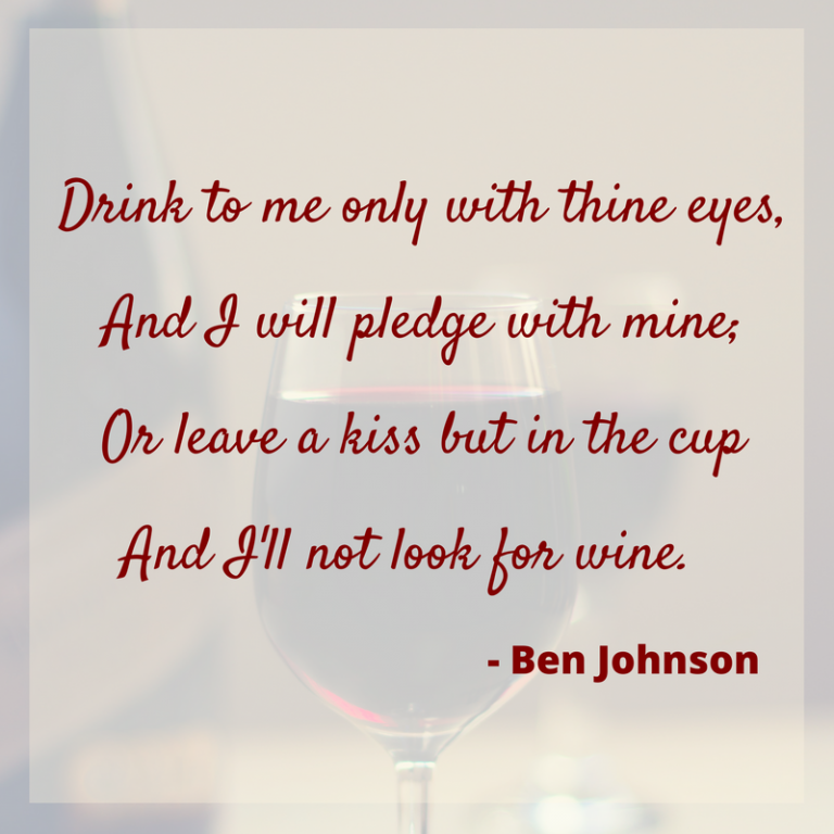 Favorite Wine Quotes From Famous Poets - Munofore