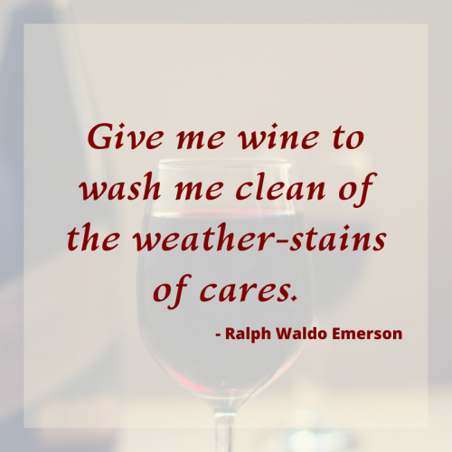 A collection of wine quotes from famous poets.