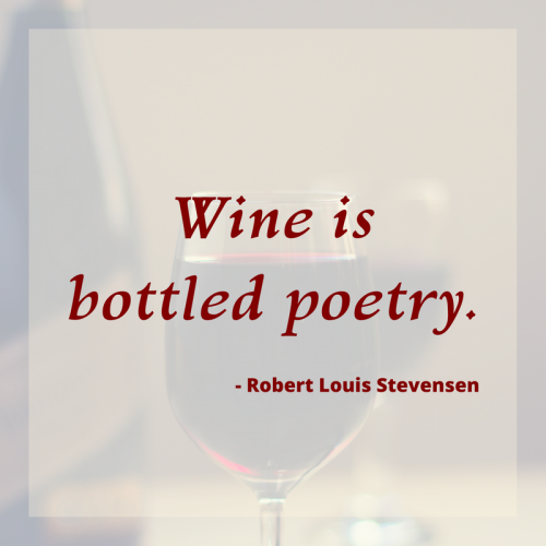 A collection of wine quotes from famous poets.