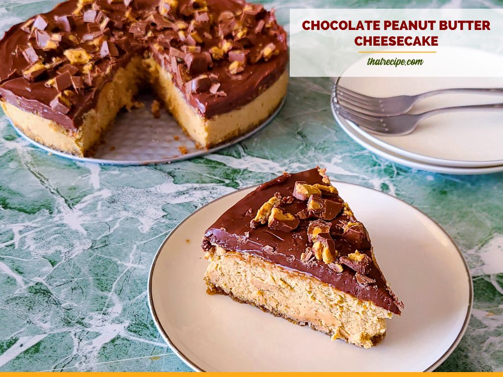 chocolate pb cheesecake