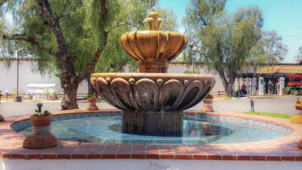 mission san diego fountain