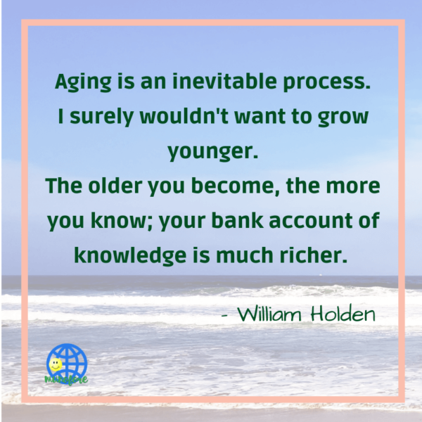 healthy aging quote