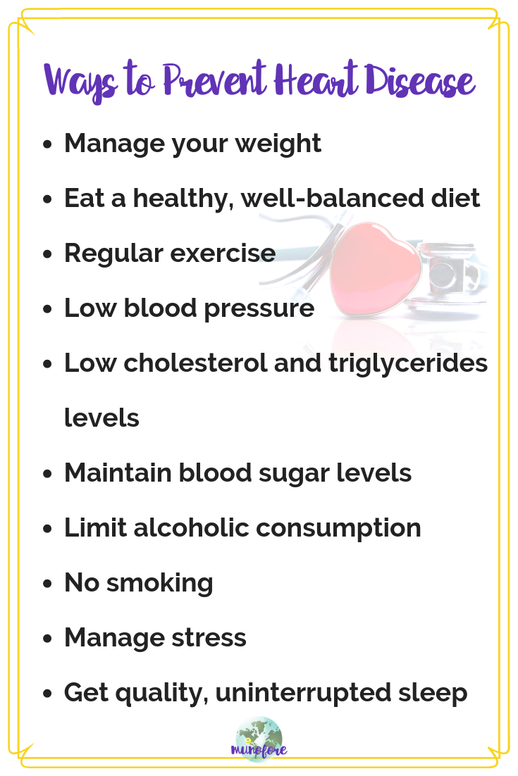 How to Lower Your Risk of Heart Disease - Munofore