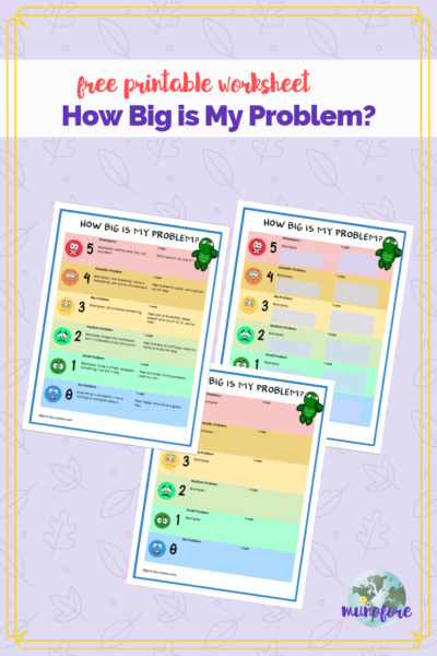 How Big Is My Problem Free Printable Munofore