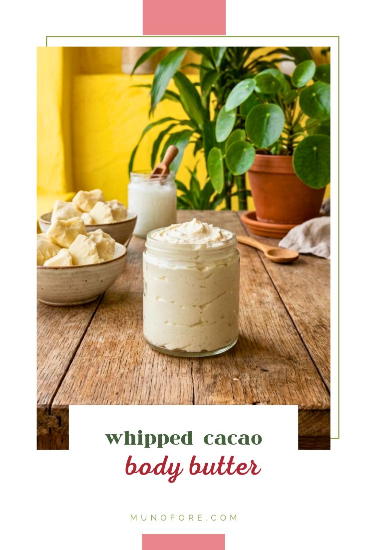 whipped body butter in a jar 