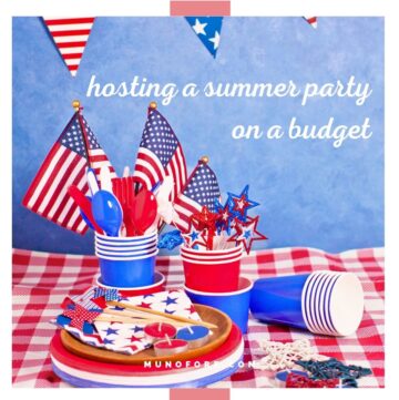red white and blue party supplies