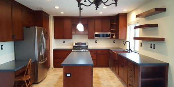 craftsman kitchen after remodel