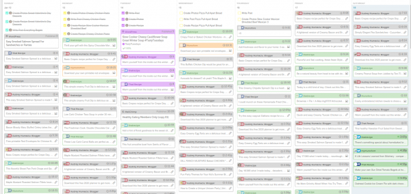 overview pf coschedule calendar