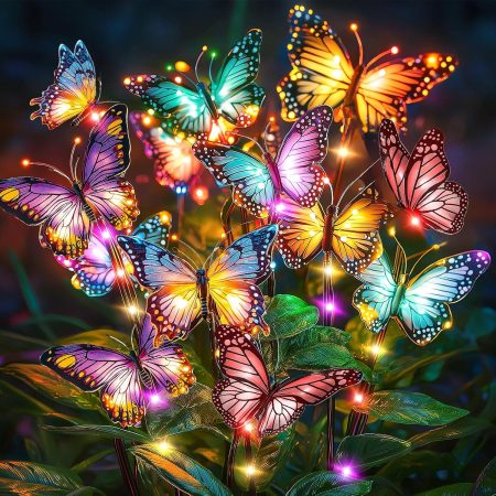solar butterfly stake