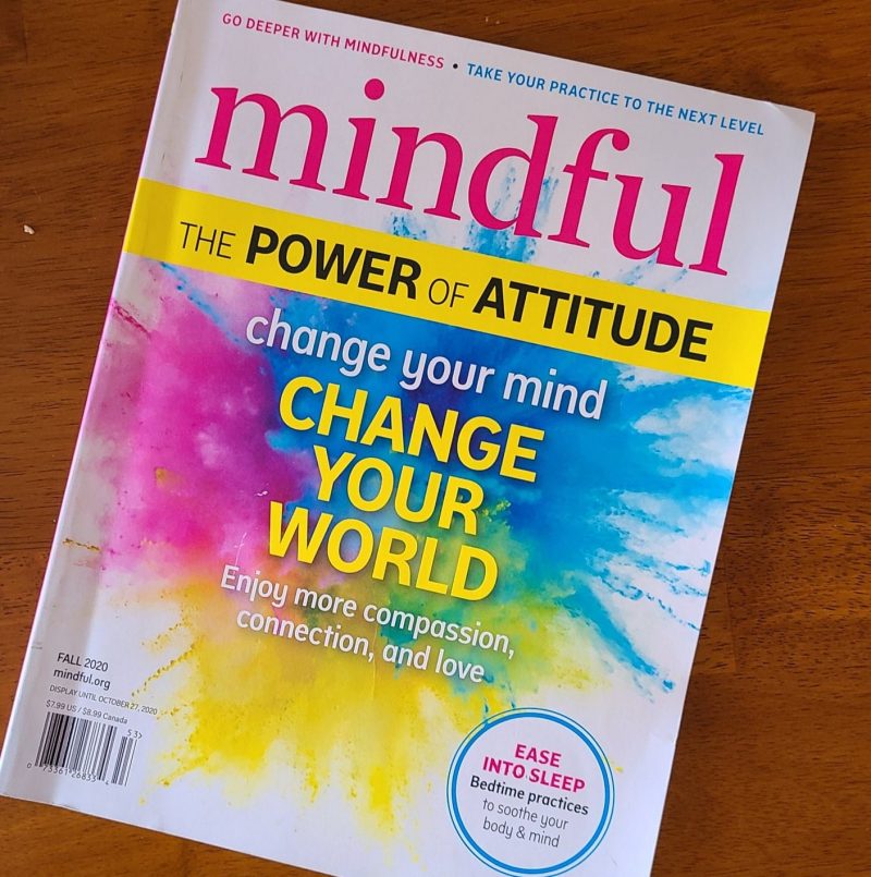 cover of mindful magazine