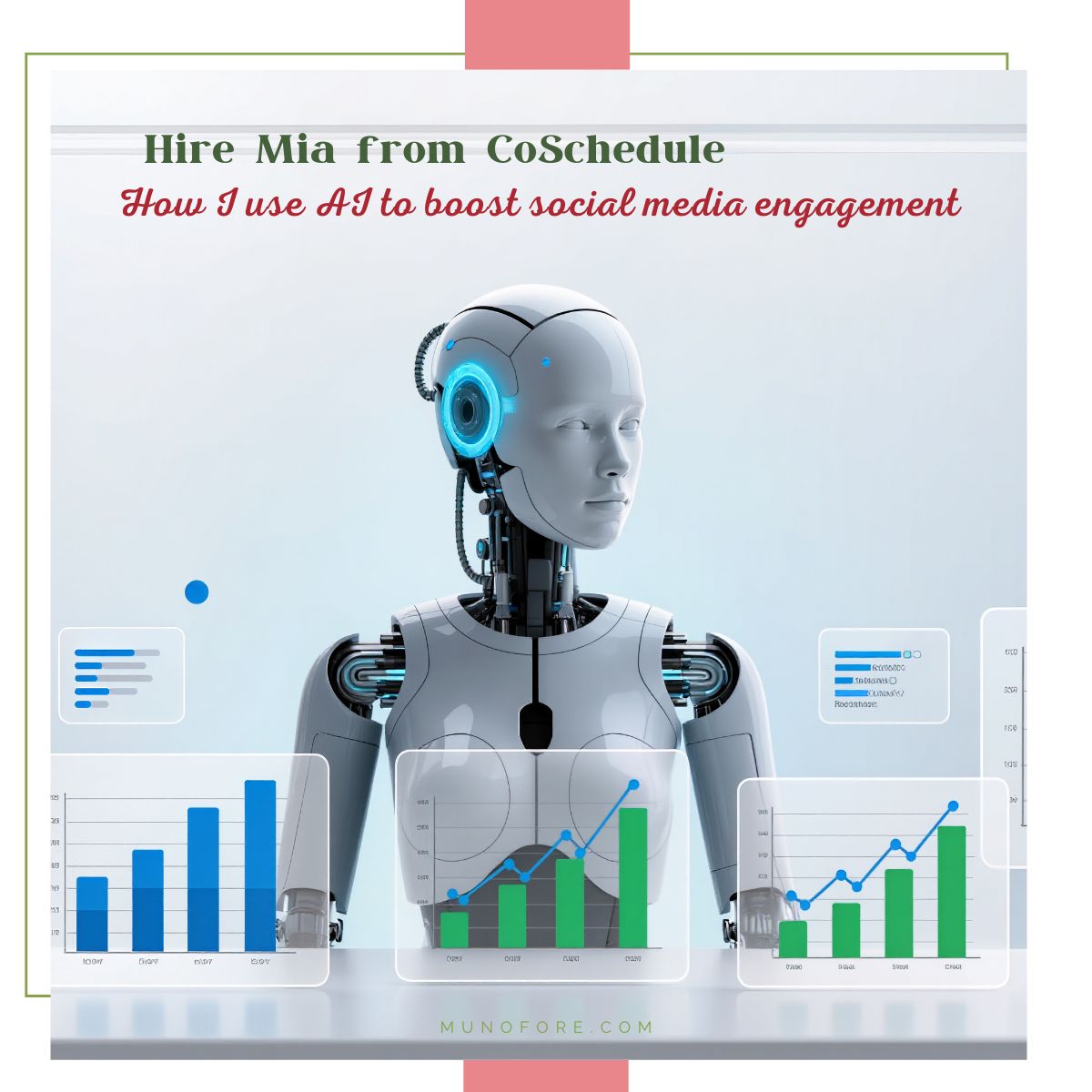 robot working on a computer